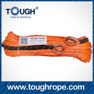 Tr-07 Marine Winch Dyneema Synthetic 4X4 Winch Rope with Hook Thimble Sleeve Packed as Full Set