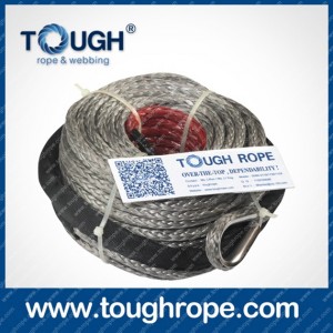 Tr-15 ATV Winch Dyneema Synthetic 4X4 Winch Rope with Hook Thimble Sleeve Packed as Full Set
