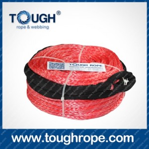 Tr-19 ATV Winch Dyneema Synthetic 4X4 Winch Rope with Hook Thimble Sleeve Packed as Full Set