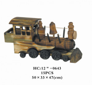 Train Model Wooden Toy for Adults and Kids (HC12''-0643)