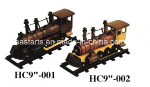 Train Model Wooden Toy for Adults and Kids (HC9''-001(002))