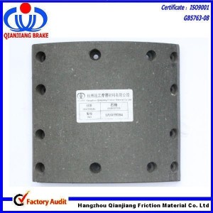 Truck Brake Lining for Heuliez, Iveco, Volvo
