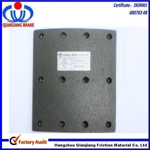Volov Truck Brake Lining for Volvo Truck Parts