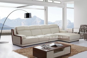 White House Furniture White Leather Sofa Set (SO62)