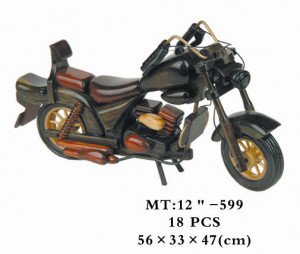 Wooden Toy Motorcycle Model for Adults and Kids