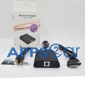 for Car iPod iPhone Aux Interface Adapter for VW Audi Skoda T5 Sharan 8pin (IPD2-VW09)