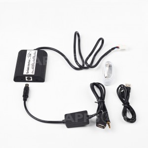 for Volov Sc iPod iPhone 5s MP3 Audio Input Car Auxiliary-in Adapter (CIIA-HU03)