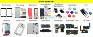 for iPhone Spare Parts, for iPhone Parts Replace