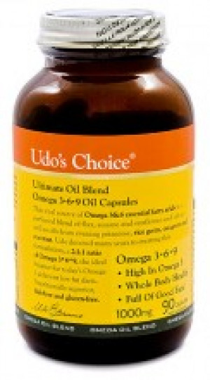 Udos Choice Ultimate Oil Blend - 1000mg 90 Capsules 