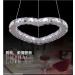 Bling Heart Shape LED Crystal Light for Wedding Decoration