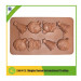 Multi Style Silicone Chocolate Mold BPA Free FDA/LFGB Chocolate Bean Shape / Spoon Shape