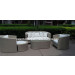 Outdoor Rattan Furniture Modern Garden Wicker Sofa (PA-3011A)