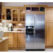 #2012-101 Stained Grade Solid Wood Door Kitchen Cabinets