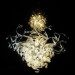 100% Hand Blowing Glass Chandelier Lighting for Hotel Decoration (YK-D94)
