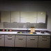 16mm Particle Board High Gloss Kitchen Cabinet (ZHK-015)