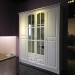 18mm MDF Door High Gloss Kitchen Cabinet (ZHK-026)
