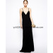 2014 New Hot Black Party Maxi Dress with Low Back