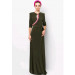 2014 Yyh Women Abaya Style Maxi Muslim Dress