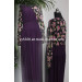 2014 Yyh Women Clothing Floral Purple Maxi Muslim Dress