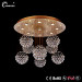 2015 High Quality Hanging Chandelier K9 Crystal Ceiling Lamp