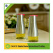 2PCS/Set Cooking Oil Glass Bottle, Square Glass Oil Bottle Vinegar Dispenser Y95139