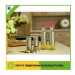 4 PCS Oil and Vinegar Cruet Set and Salt and Pepper Bottle Y95153