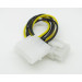 4 Pin Male to EPS 8 Pin Female M/F Y Power Cable