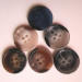 4holes Complete Size Resin Imitation Horn Button-4