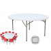 5ft Banquet Plastic Folding Table