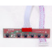 6-key keypad for LCD display controller boards