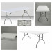 6ft Fold in Half Table/Banquet Table/Dining Table/Rectangular Table (SY-183Z)