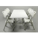 6ft HDPE Plastic Dining Banquet Table