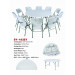 6ft Round Plastic Banquet Table/Party Table (SY-183ZY)