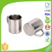 8 Oz Stainless Steel Coffee Mug Tumbler Camping Mug with Logo Printed Dn-091d