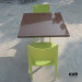 8 Seat Solid Surface Quartz Dining Table and Chair