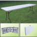 8ft Blow Mold Plastic Banquet Folded Table (SY-240Z)