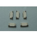 5pcs FFC/FPC Connector 8pin Pitch 1.0mm Top Contact