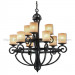 9 Arm Antique Chandelier (CH-850-5021X9)