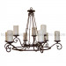 9 Lt. Classic Glass Chandelier CH-850-5010x9