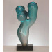 Abstract Coloured Glaze Sculpture