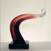 Abstract Red Resin Nude Decoration Sculpture