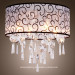 Acrylic Fabric Lamp Shape Crystal Ceiling Lights Em4750-5L