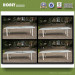 Aluminium Extension Glass Top Table Set Outdoor Chairs and Tables
