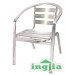 Aluminium Leisure Coffee Patio Public Outdoor Dining Chair (JC-08B)