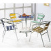 Aluminum Aluminium Leisure Coffee Dining Patio Outdoor Garden Chair