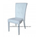 Aluminum Frame White Stackable Banquet Chair