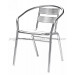 Aluminum Patio Outdoor Garden Public Hotel Restaurant Chair (JJ-A01)