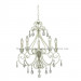 Ancient Candle Chandelier with Crystal Decoration (CH-850-5060x5)