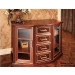 Antique Red Brown Drawer Cabinet (DG21125A315)