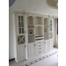 Antique White Dining Room Cabinets Wine Rack Display Cabinet
